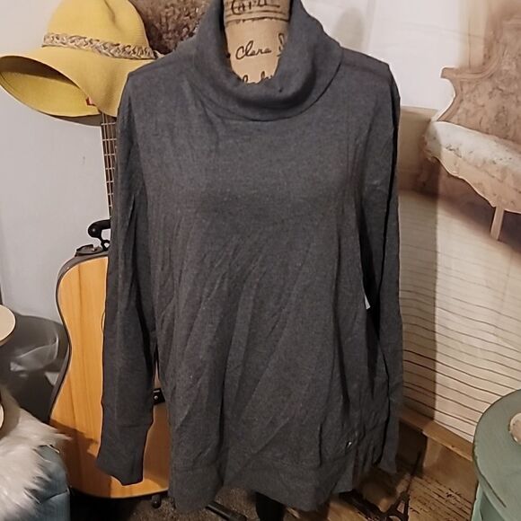 Amazon Essentials Women's Studio Terry Long-Sleeve Funnel Neck Sweatshirt XXL - Picture 2 of 6